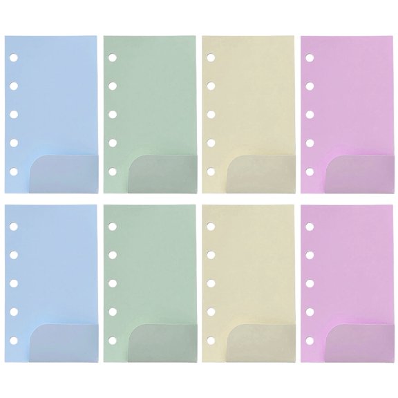 OULII Reusable Small Binder Pockets for Budget Book Travel Office and Home Use