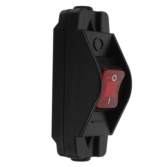 OULII Polarity Reversing Rocker Switch ABS Copper for Electronic Products Black