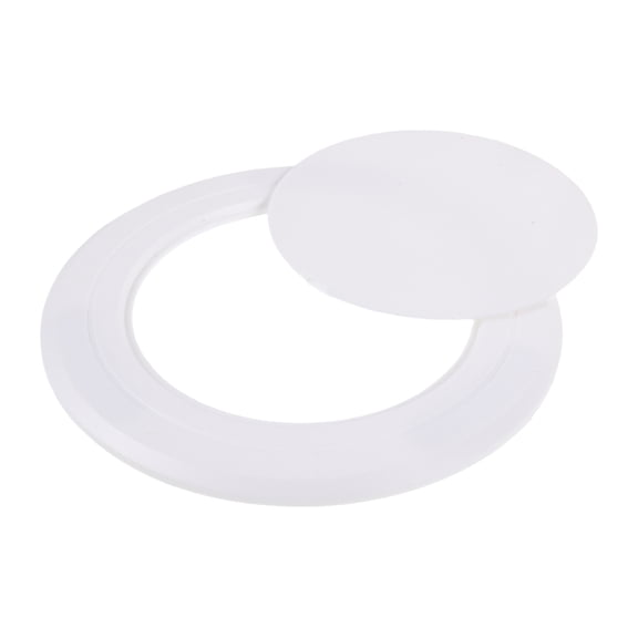 OULII Round Ceiling Cover Plate with Self Adhesive for Plumbing Hole Concealment