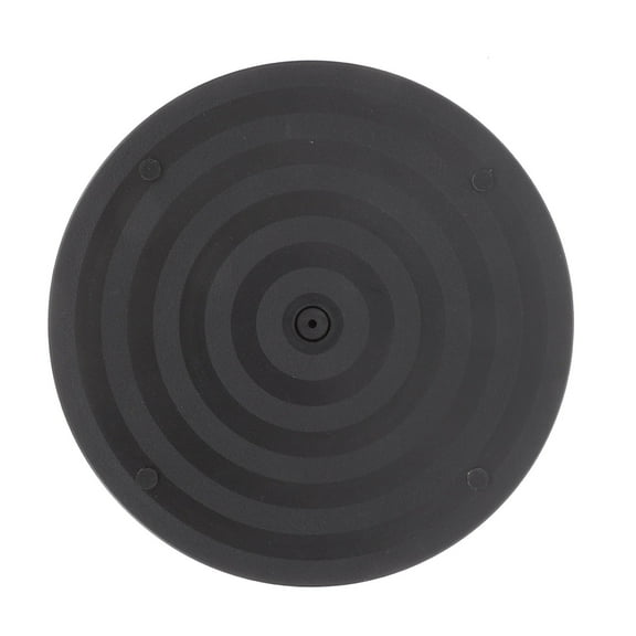 OULII ABS Rotating Turntable Black for Smooth Bonsai and Floral Display