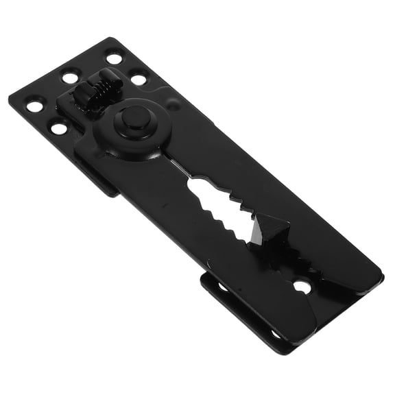 OULII Sectional Black Sofa Screws Connector, with Bracket Triangular
