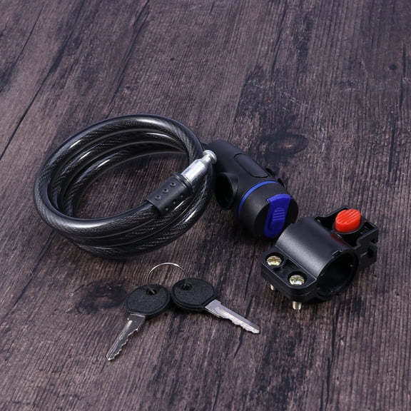 OULII Security Steel Cable Lock Black Protect Paint and Finish 1Pack