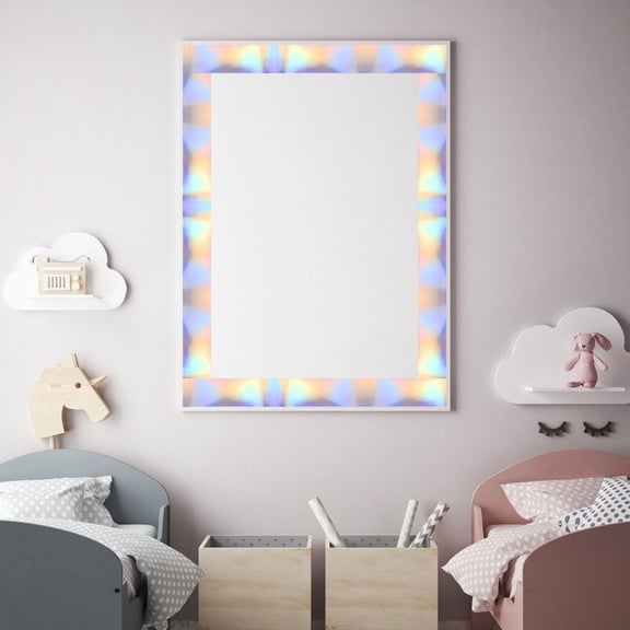 OULII Holographic Border Trim Paper Roll for Bulletin Boards 6.56ft