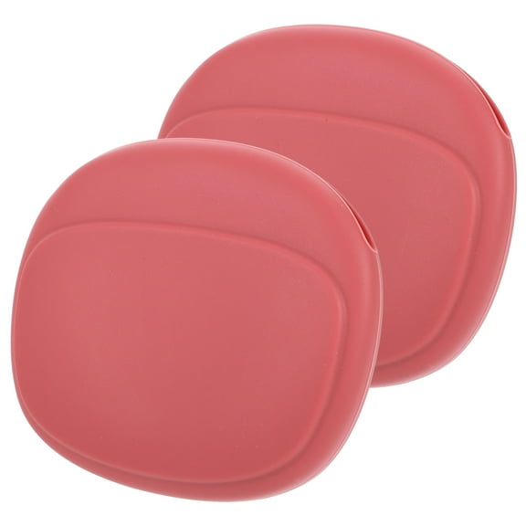 OULII Silicone Makeup Puff Applicator Pink 2Pcs 3.5x3.1x0.7In