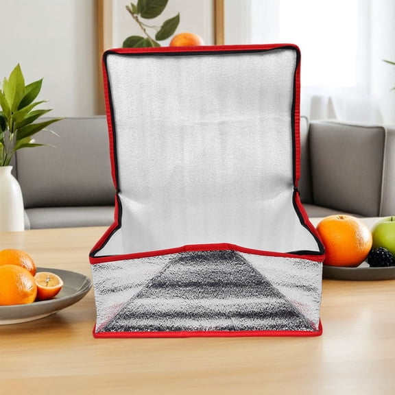 OULII Large Insulated Bag Waterproof Aluminum Foam Insulation for Travel Perishable Goods 1Pack