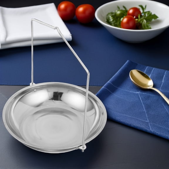 OULII Stainless Steel Scale Pan Scoop for Warehouse Use and Logistics Applications