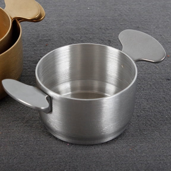 OULII Small Stainless Steel Seasoning Bowl for Indoor Use, 1-Pack Spice Mixing Bowl