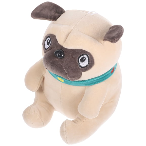 OULII Small Husky Stuffed Toy Plush for Adults Bedroom Home Decoration 1Set