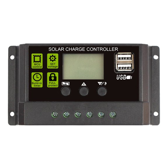 OULII Solar Generator Controller Black with Automatic Identification and Durable Fashionable Shell