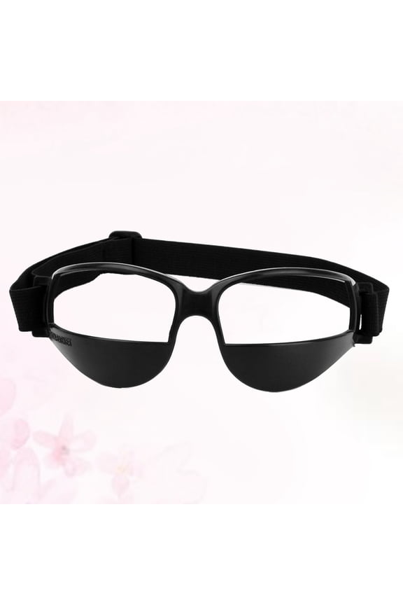 Sports Training Glasses Black Adjustable Fit Soft Plastic Enhance Ball Control