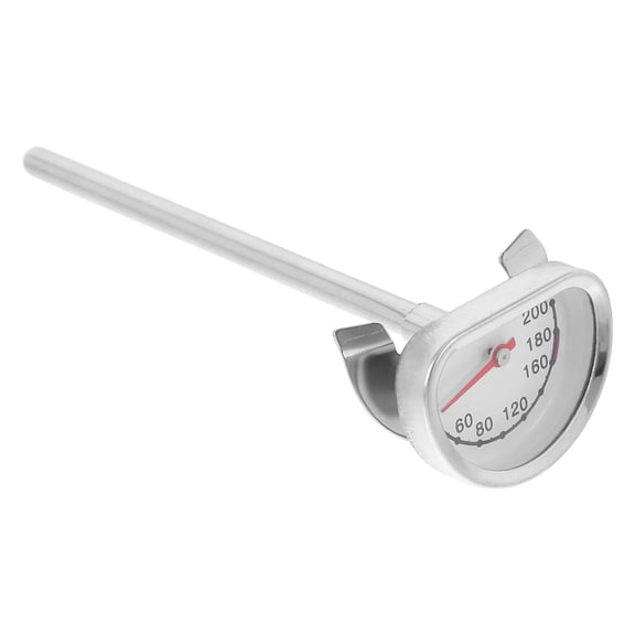 OULII Cooking Thermometer for Frying Oil with Stable Stand Stainless Steel Probe