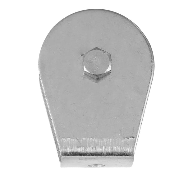 OULII Stainless Steel Swivel Pulley for Flagpoles Plated Silver Durable Weather Resistant Flag Pole Accessory