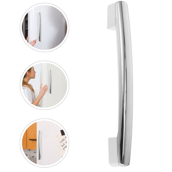 OULII Plastic Fridge Handle Freezer Handle Replacement ABS Enhanced Longevity for Homeowners 1 Set