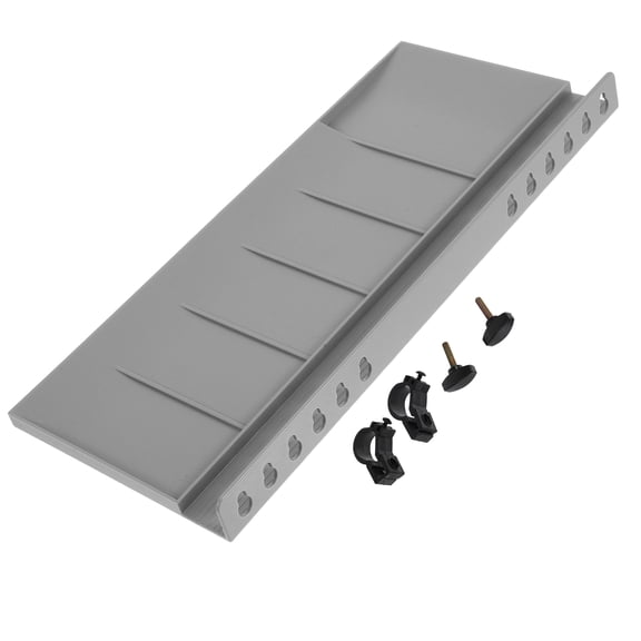 OULII Table Easel For Painting Easel Plate Rack Grey Plastic 1Pack Storage Tool Holding For Painting Enthusiasts