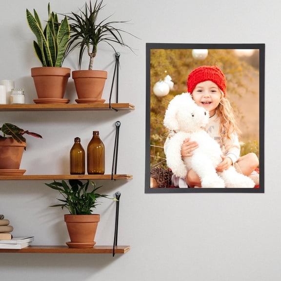 OULII black photo frame 40 cm x 50 cm Wall-Mount Poster Holder