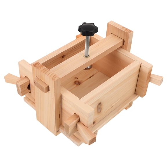 OULII Easy Use Beige Tofu Maker Mold with Space Saving Design for Fresh Homemade Tofu