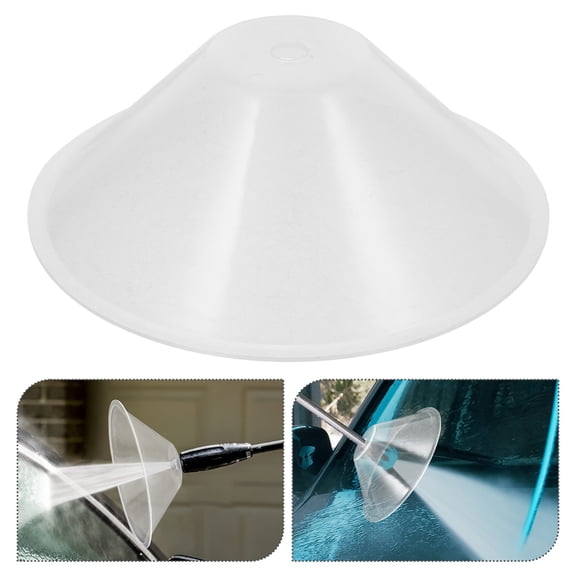 OULII Transparent Plastic Sprinkler Splash Guard for Sprayer