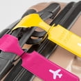 thumbnail image 1 of OULII Travel Luggage Tags Rosy, Durable and Wear-Resistant with Portable Clasp 3Pcs, 1 of 9