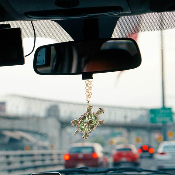 OULII Assorted Color Turtle Car Ornament Hanging Pendant Auto Interior Decoration Charm