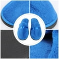 thumbnail image 1 of OULII Thick Warm House Slippers for Women Indoor Blue 1 Pair, 1 of 8