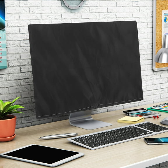 OULII Universal Black Monitor Cover - Durable Oxford Cloth for Clean Screens