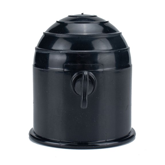 OULII Tow Bar Ball Cover Black Durable Protection Cap Fits Standard 50Mm Towballs for Car and Truck