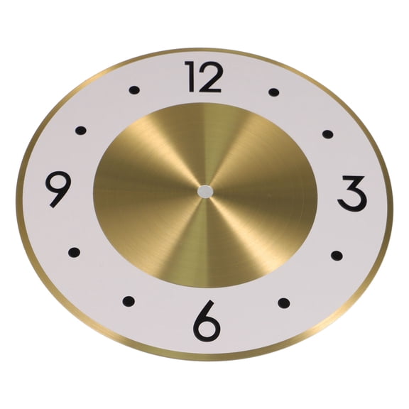 OULII Versatile Plastic Clock Dial Plate for DIY Wall Clocks Durable Multi Color PVC Material