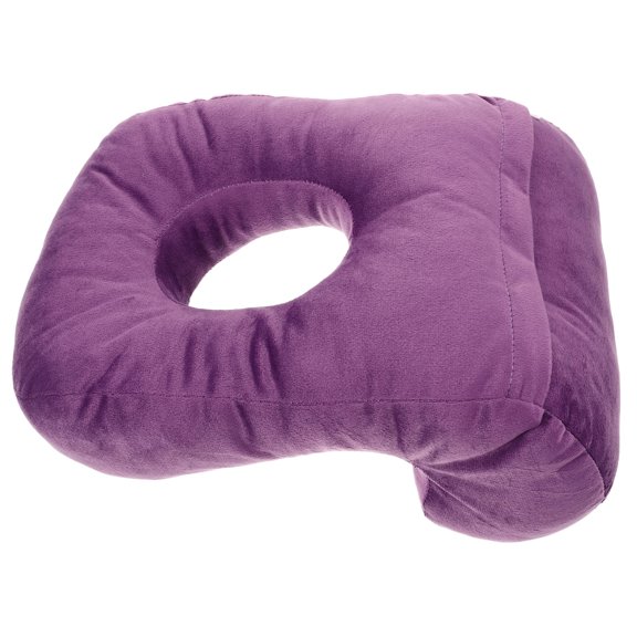 OULII Violet Nap Pillow, Comfortable Resting, Hollow Design, Ergonomic Support