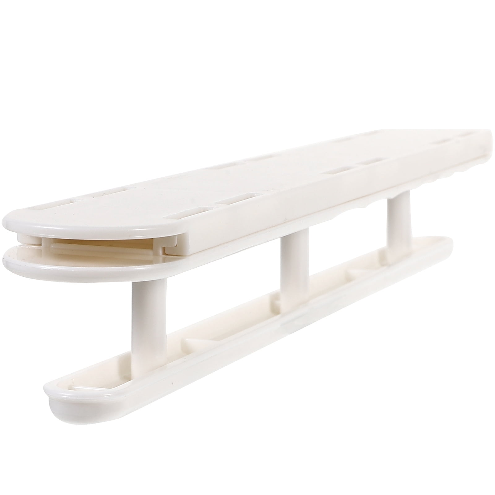 OULII Wall Mounted Garment Rack 1Pcs Retractable Storage Hanger White ...