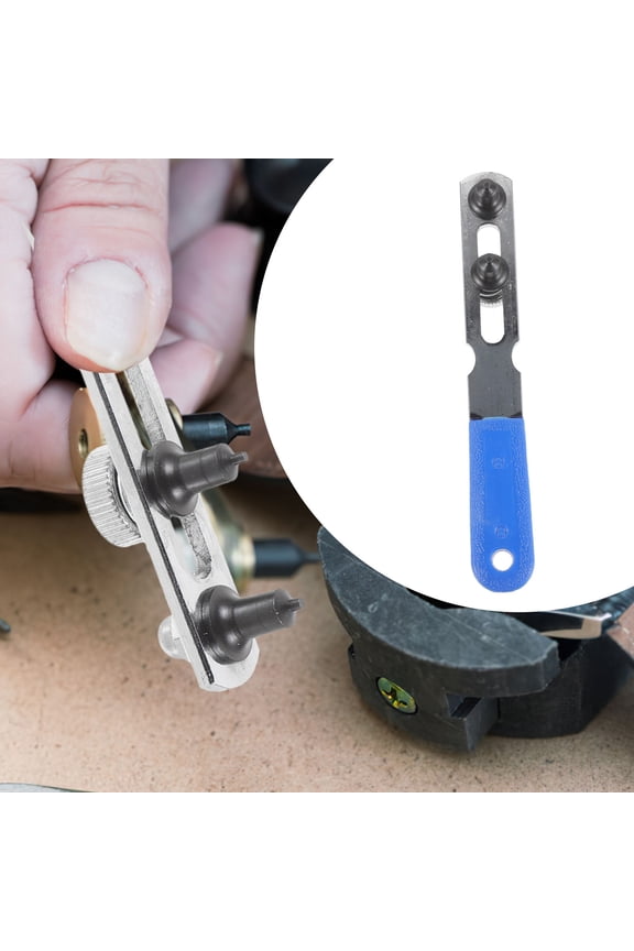 Watch Case Opener Tool Durable Metal with Two Claw Design for Back Cover Removal