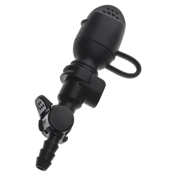 OULII Hydration Bladder Nozzle with Detachable Dust Cover, Black, , Anti-Freeze Design, High Rate for Outdoor Use