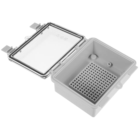 OULII Plastic Electrical Equipment Box for Construction Sites, 1 Piece, Heavy Duty and Weather Resistant