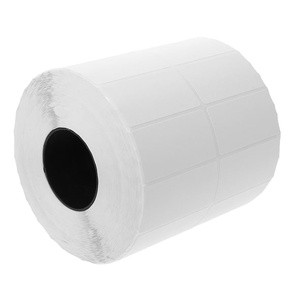 OULII White Adhesive Label Stickers for Storage Bins and Food Jars