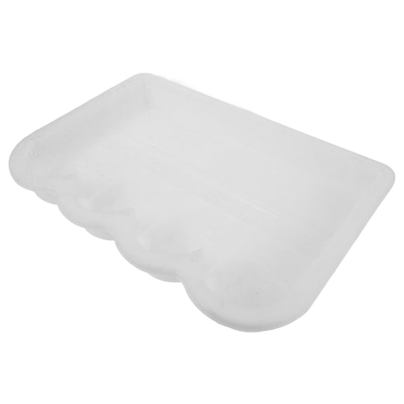 OULII Garden Fence Mold White Plastic Reusable for Home Use Easy to Operate