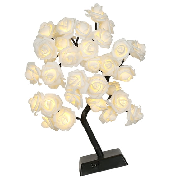 OULII Cordless Lamp for Home Use, White PVC Material, 1 Piece