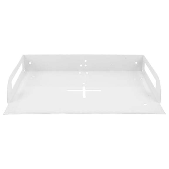 OULII Easy Install Wall Bracket for Projector Router Modem with Cable Box Holder White