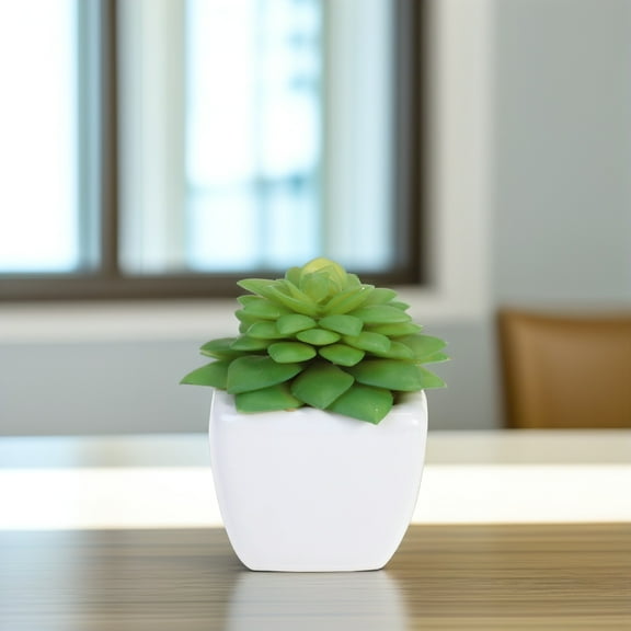 OULII Artificial Succulent Plants Multi-Color for Pot Plants Indoor Outdoor Use 1Pcs 2.36In