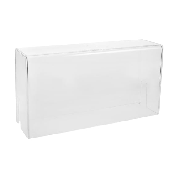 OULII Transparent Acrylic Game Machine Storage Case with Controller Holder for Consoles