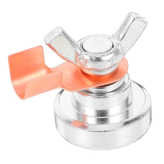 OULII Magnetic Welding Ground Clamp Plated Silver Heavy Duty Welding Clip for Metal Rods Posts and Tables Secure Attachment