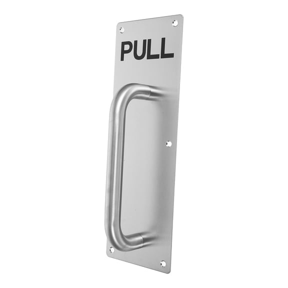 OULII pull handles Door Pull Handle Rectangular Stainless Steel 1Set for Fire Exit Application