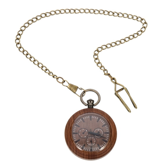 OULII Men's Alloy Pocket Watch 1 Pack Timekeeping Vintage Style Design