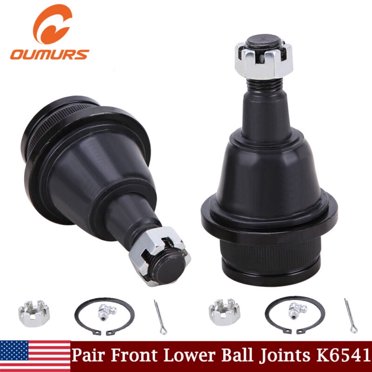 ECCPP Front Upper & Lower Ball Joint Kit – 4pc – For 1999-2006 Chevy GMC Sierra 1500 Tahoe – Greasable
