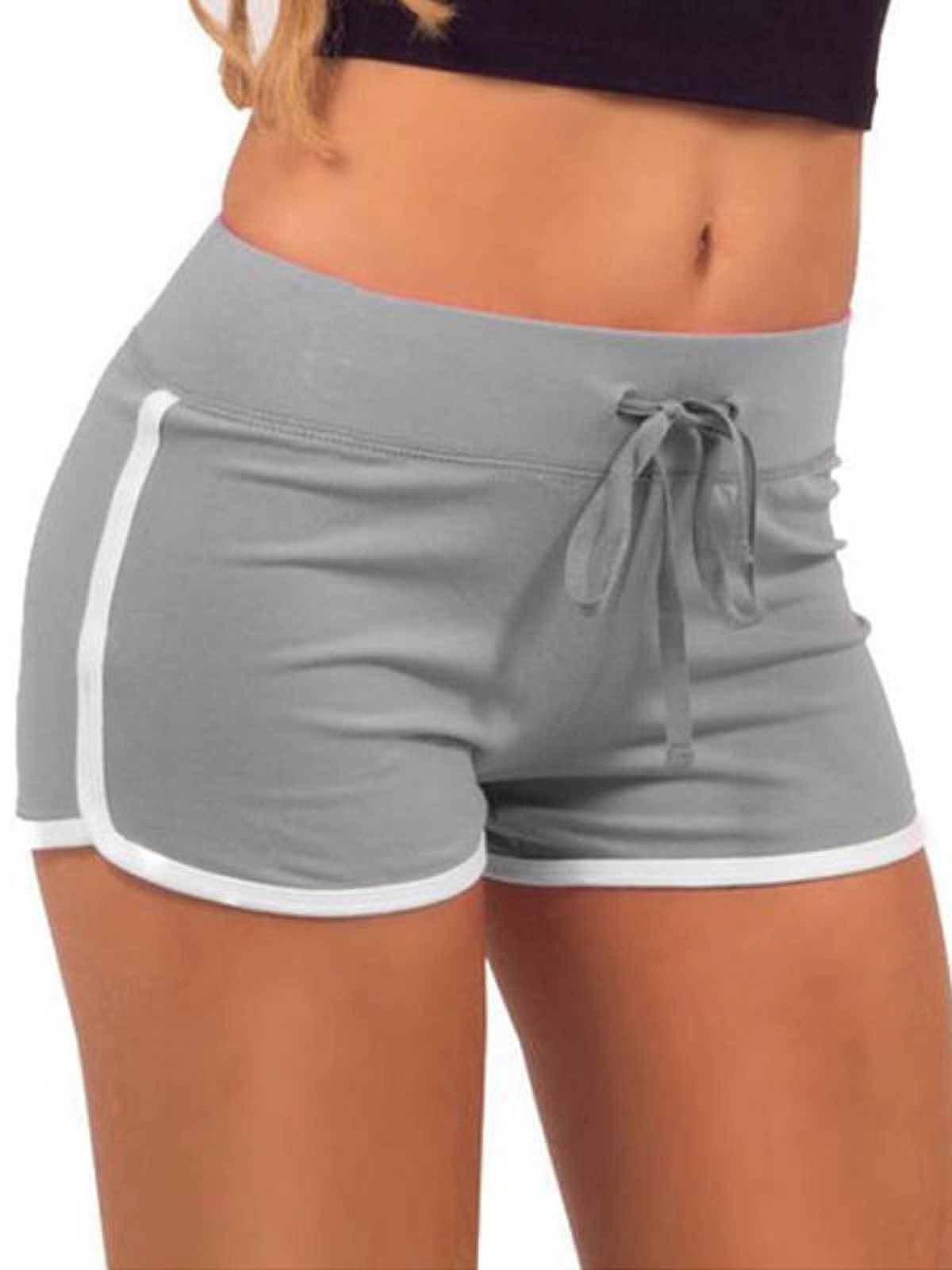 OUMY Women Drawstring Gym Shorts Sport Yoga Pants