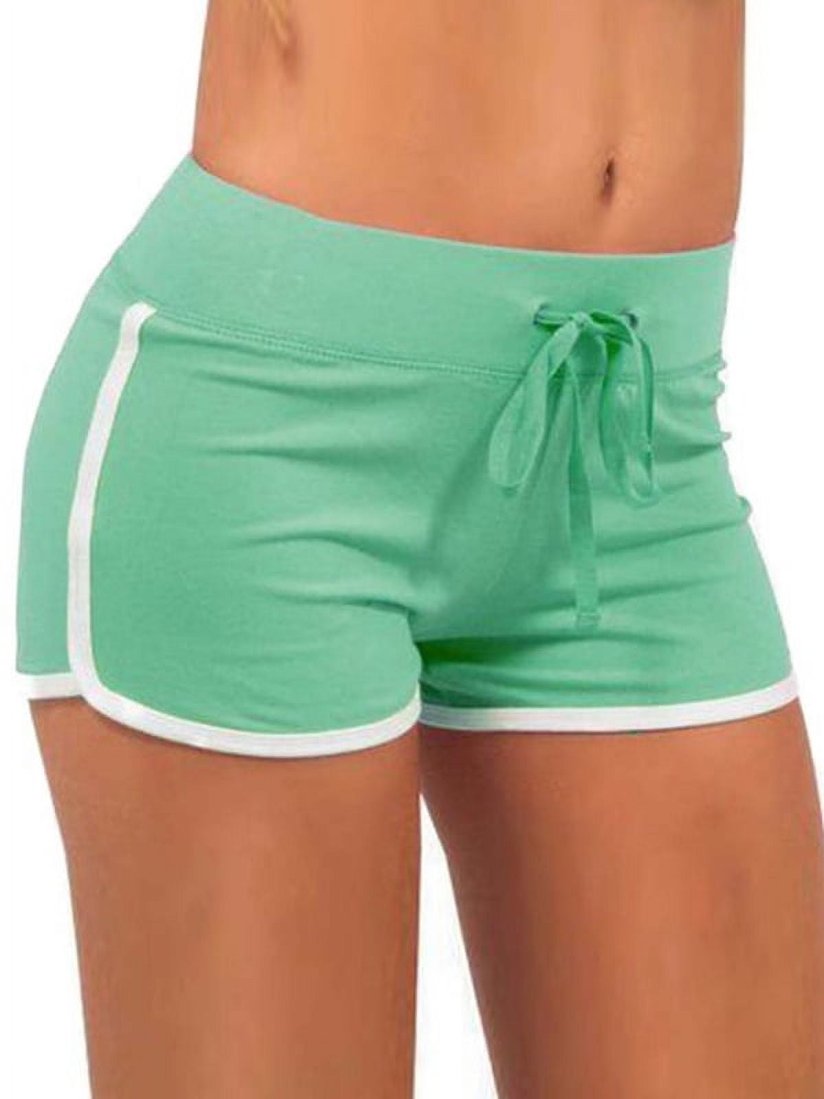 OUMY Women Drawstring Gym Shorts Sport Yoga Pants