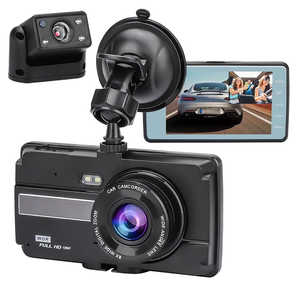 OUNAMIO 3" LCD Dash Cam WiFi & Night Vision