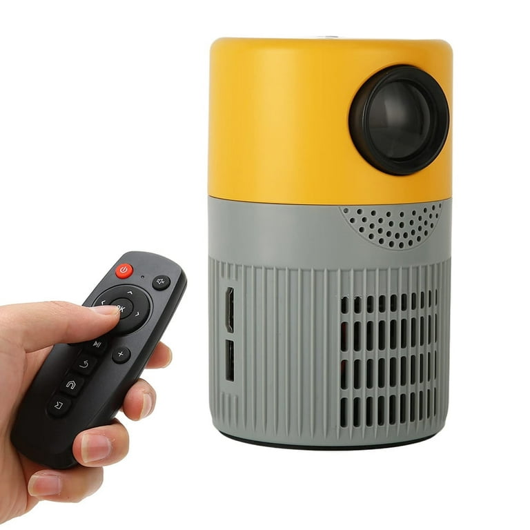 OUNAMIO Mini Projector LED Portable Video Proyector 480*360P with TV Stick,  Home Media Player 