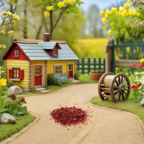 OUNONA Dark Red Simulated Leaves Resin for Decoration Versatile Application