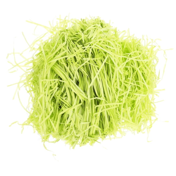 OUNONA 1 Pack Shredded Paper Basket Filling Green For Wrapping Basket Filling
