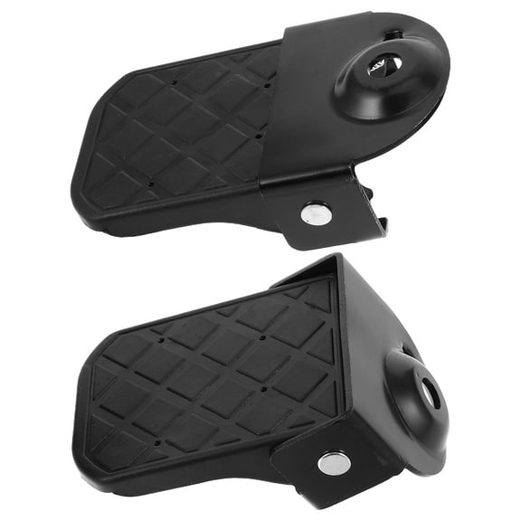 OUNONA 1 Pair ATV Footrest Pedals Electric Bikes Foot Pedals ATV Foldable Foot Pegs Floorboard Foot Pegs Pedals for Motorcycle Bikes Use