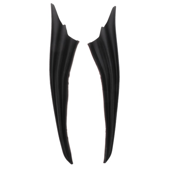 OUNONA 1 Pair Front Lower Bumper Diffuser Car Spoiler Wing Automotive Modified Parts Universal Front Diffusers Car Front Bumper Decorations